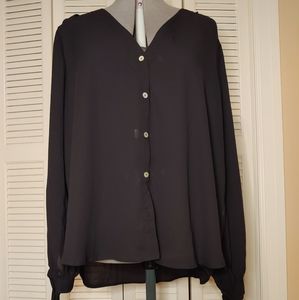 Forever 21 black blouse
